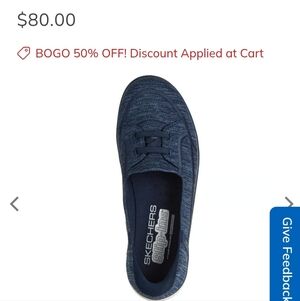 Skechers Dark Blue Slip-On